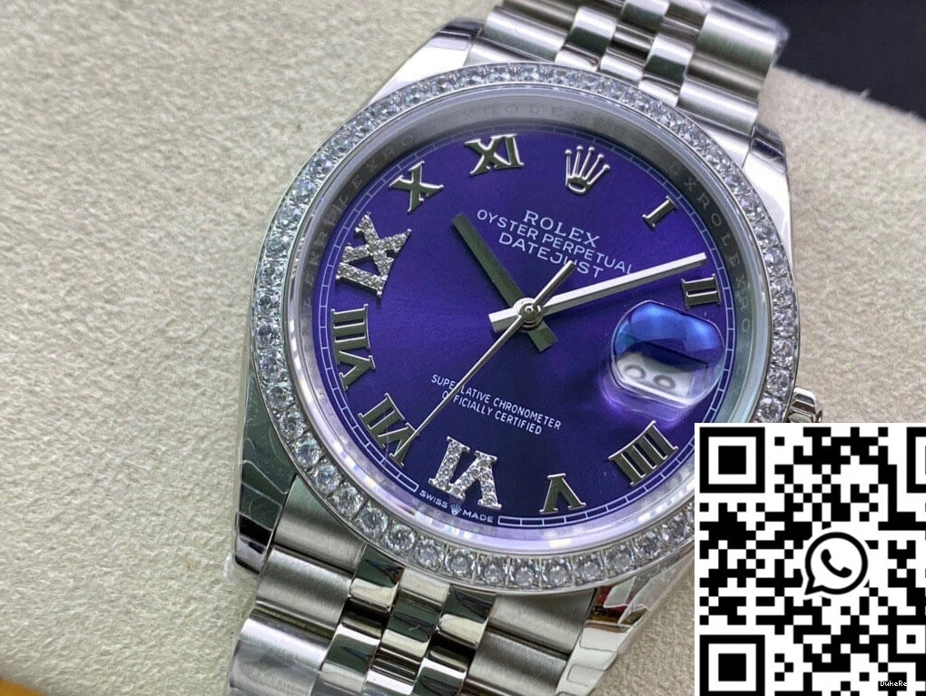 Rolex Diamond-set M126284RBR-0013 Bezel EW Factory Datejust 0901